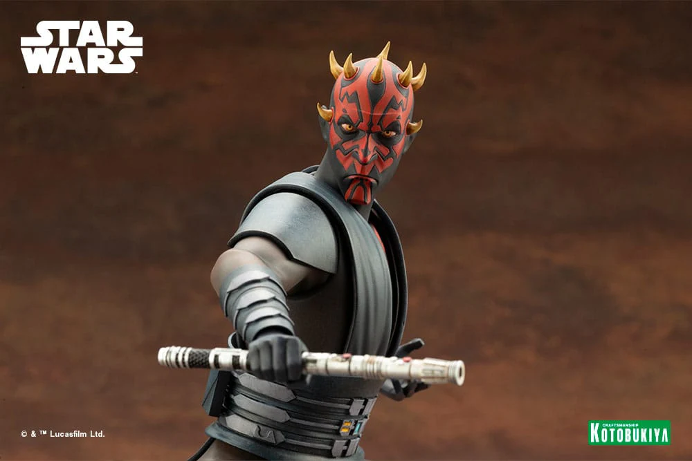 Darth Maul Star Wars The Clone Wars ARTFX 1/7 Figurka 26 cm - Image 7