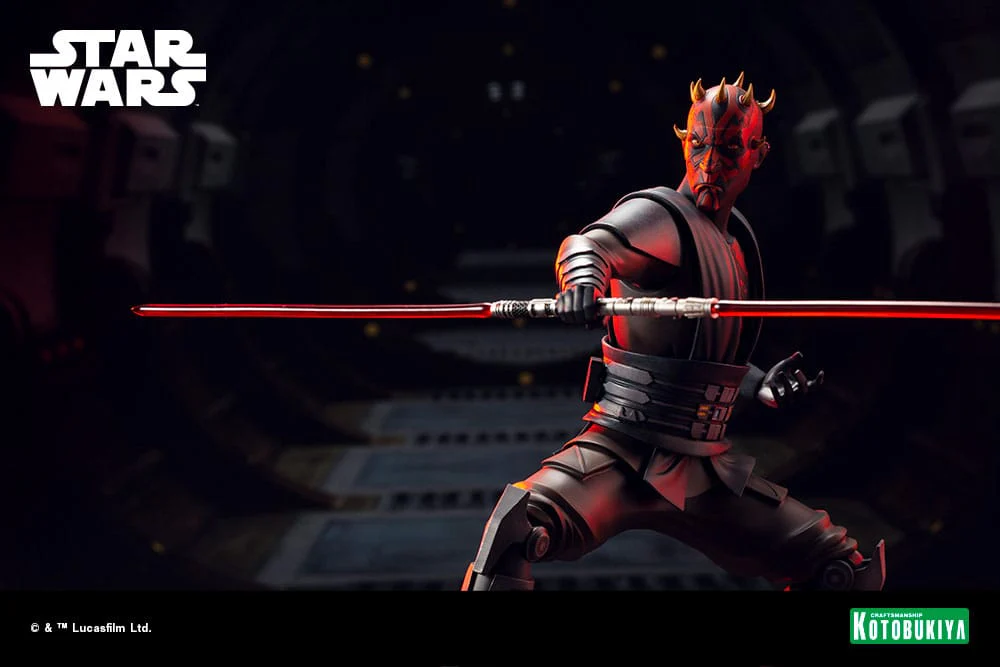 Darth Maul Star Wars The Clone Wars ARTFX 1/7 Figurka 26 cm - Image 8