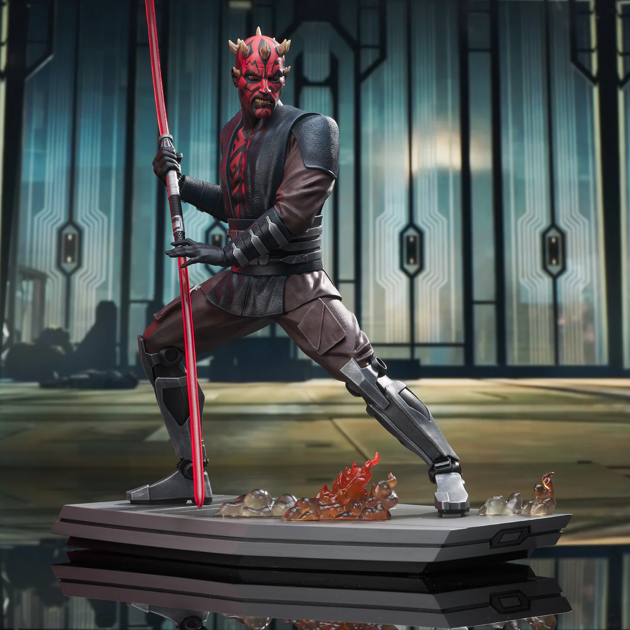 Darth Maul Star Wars: The Clone Wars Milestones Exclusive 1/6 Figurka 30 cm - Image 3
