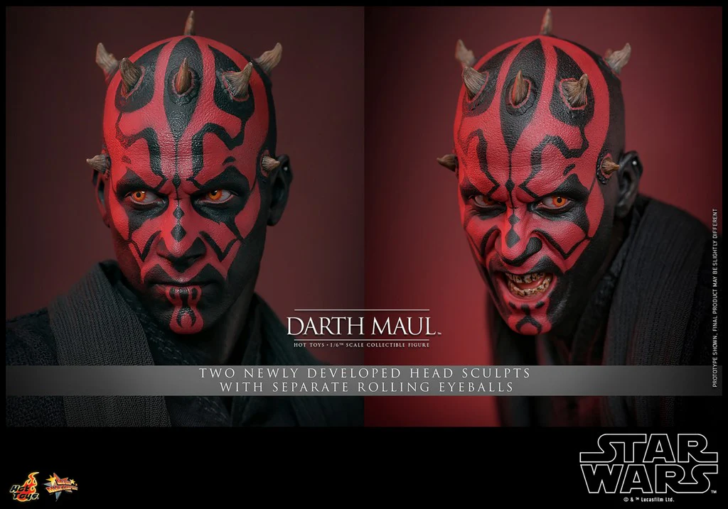 Darth Maul Star Wars: The Phantom Menace 25th Anniversary 1:6 Figurka 29 cm - Image 9