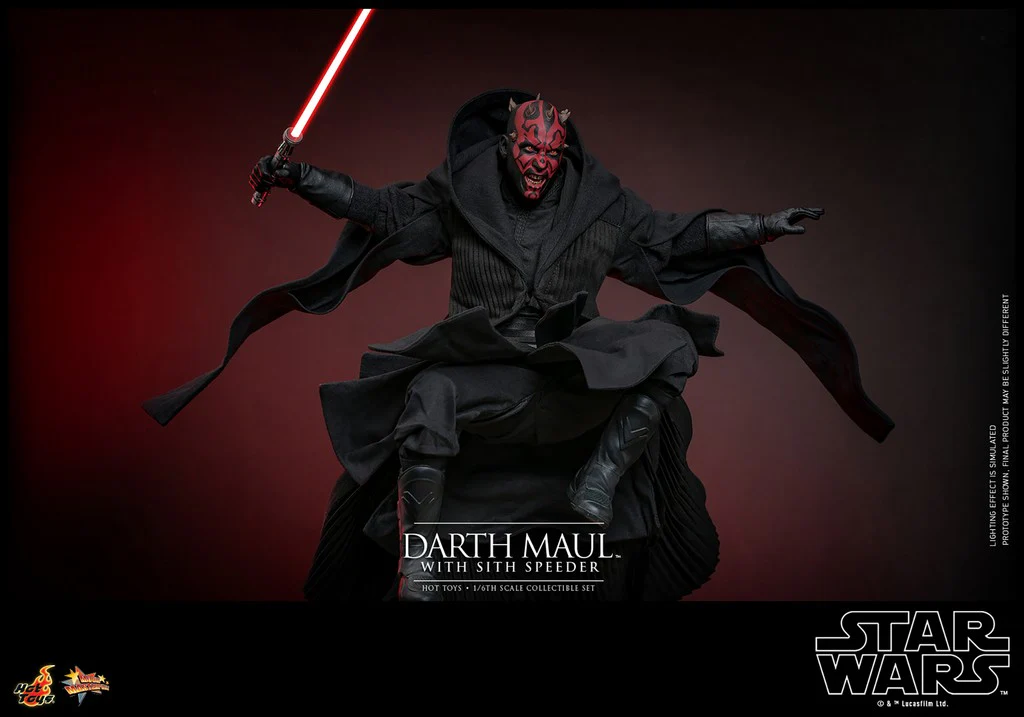 Darth Maul with Sith Speeder Star Wars: The Phantom Menace 25th Anniversary 1:6 Figurka 29 cm - Image 10