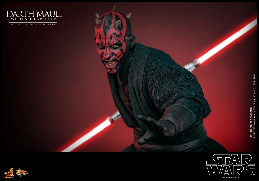 Darth Maul with Sith Speeder Star Wars: The Phantom Menace 25th Anniversary 1:6 Figurka 29 cm - Image 11