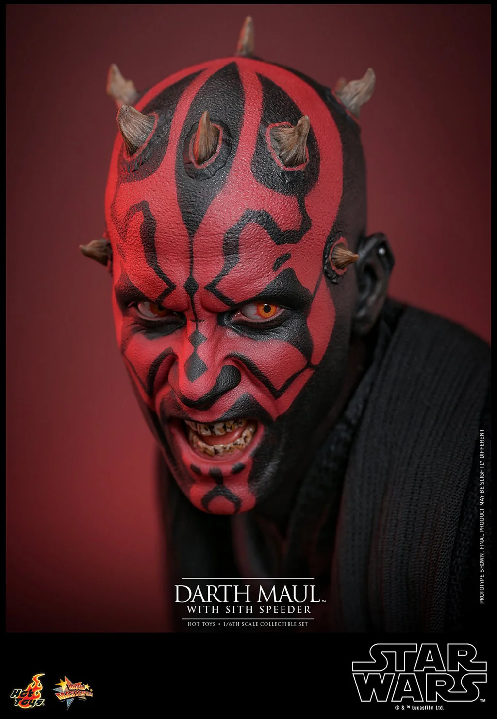 Darth Maul with Sith Speeder Star Wars: The Phantom Menace 25th Anniversary 1:6 Figurka 29 cm - Image 14