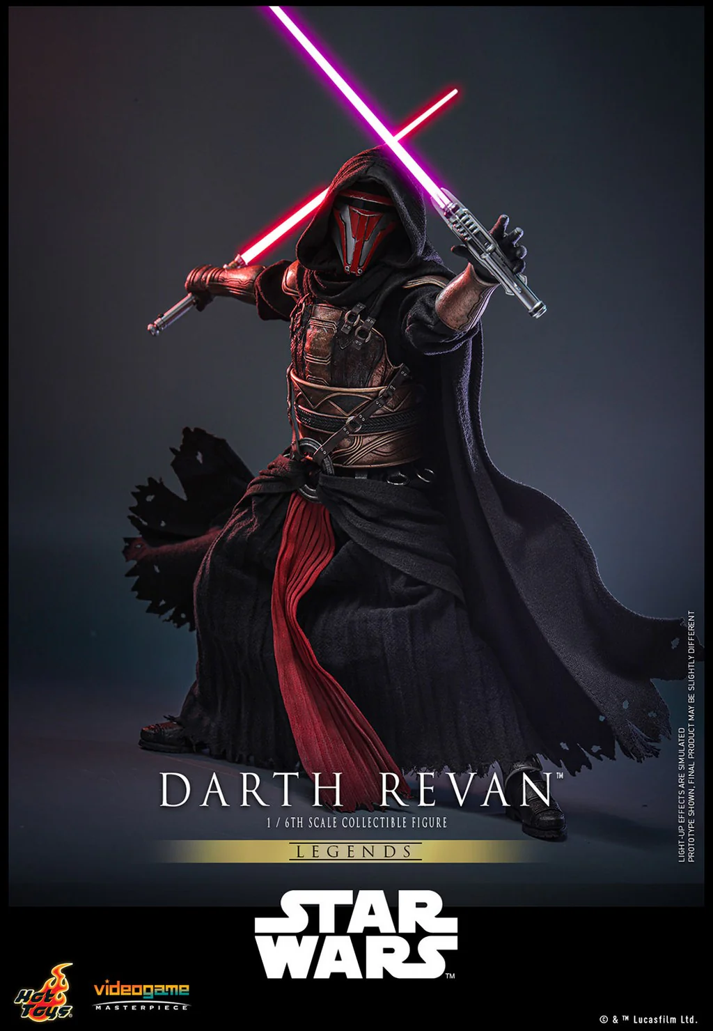 Darth Revan Star Wars Dark Side 1:6 Figurka 31 cm - Image 2