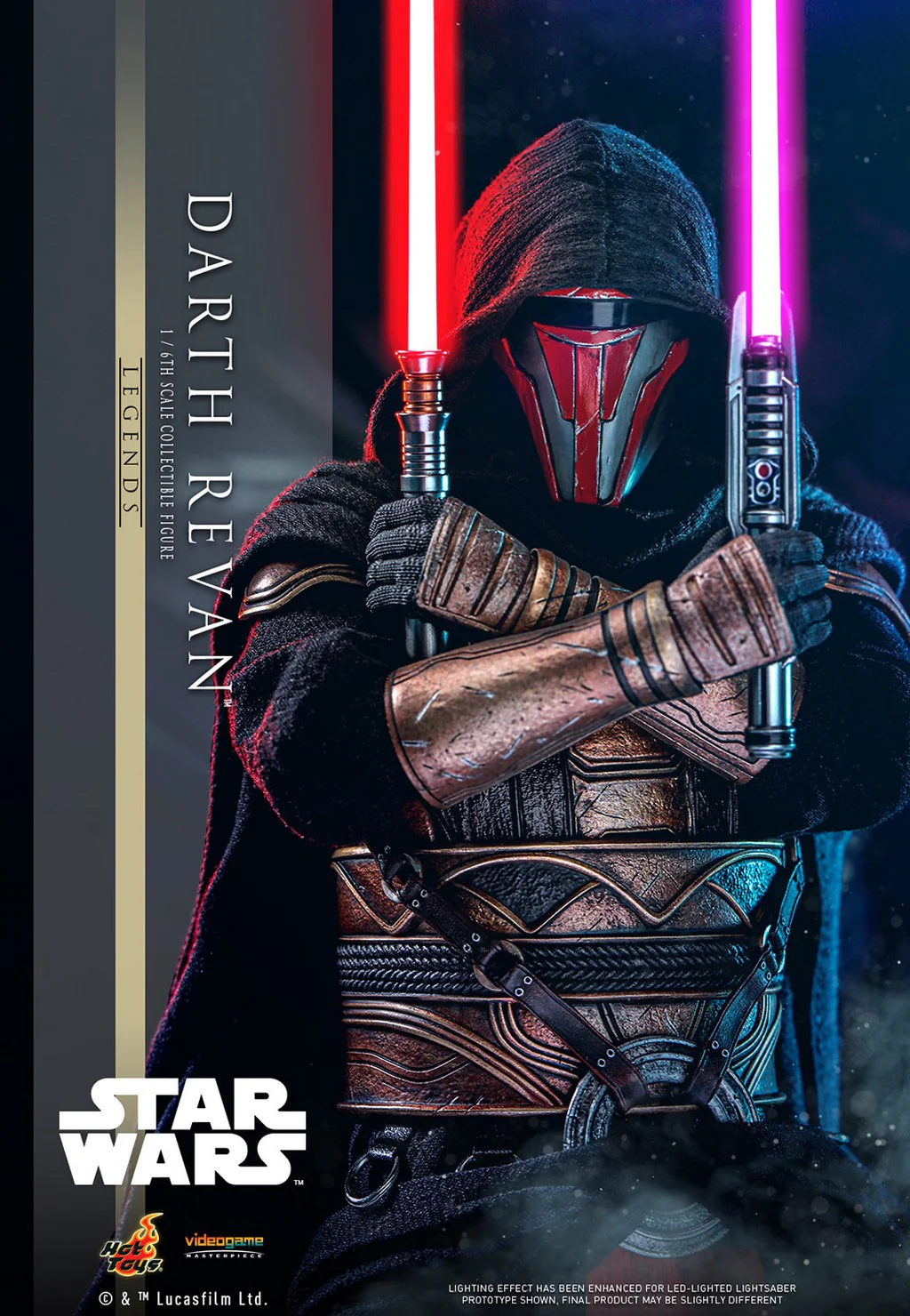 Darth Revan Star Wars Dark Side 1:6 Figurka 31 cm - Image 3