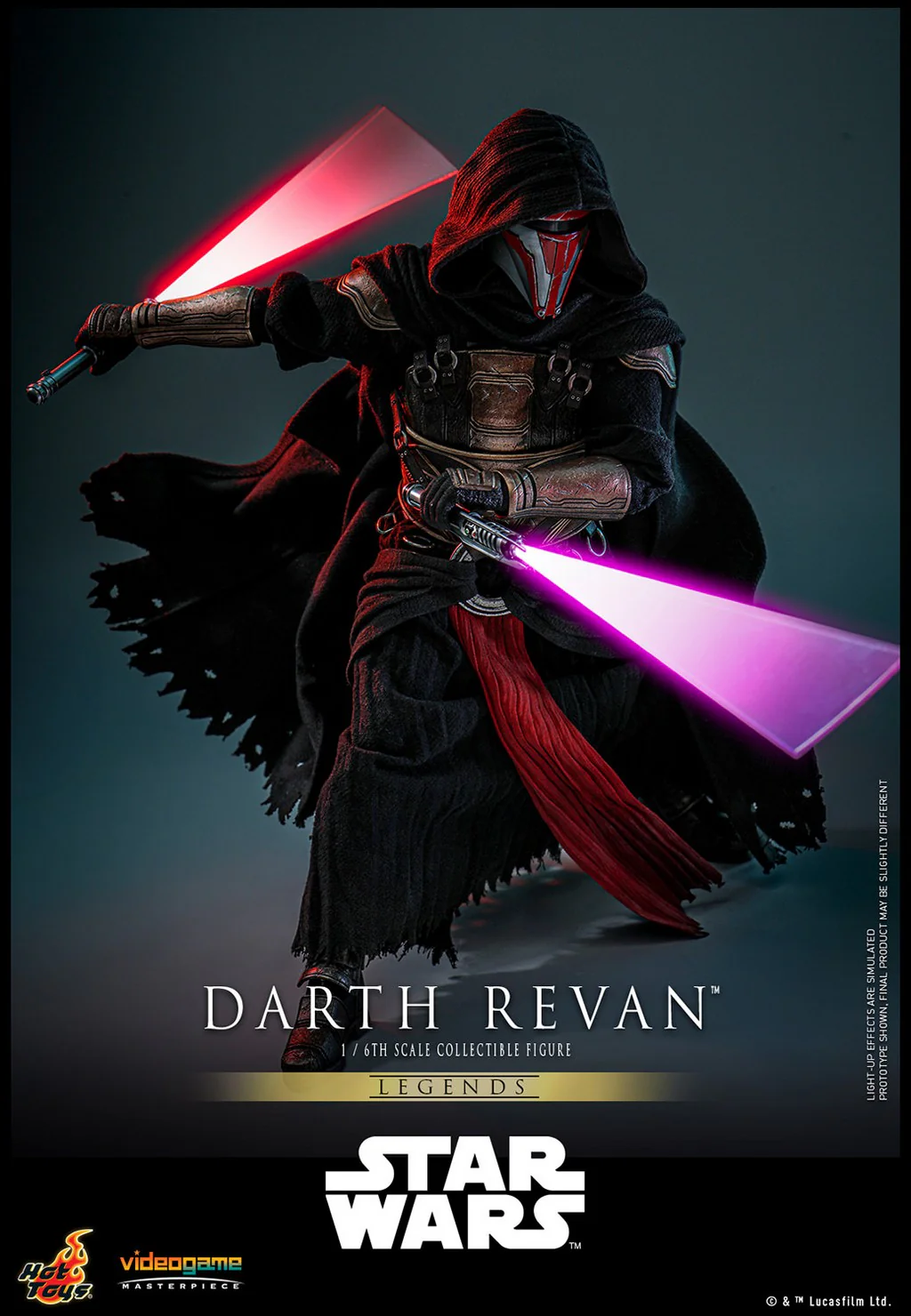 Darth Revan Star Wars Dark Side 1:6 Figurka 31 cm - Image 4