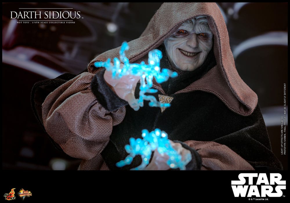 Darth Sidious Star Wars Movie Masterpiece 1/6 Figurka 29 cm - Image 3