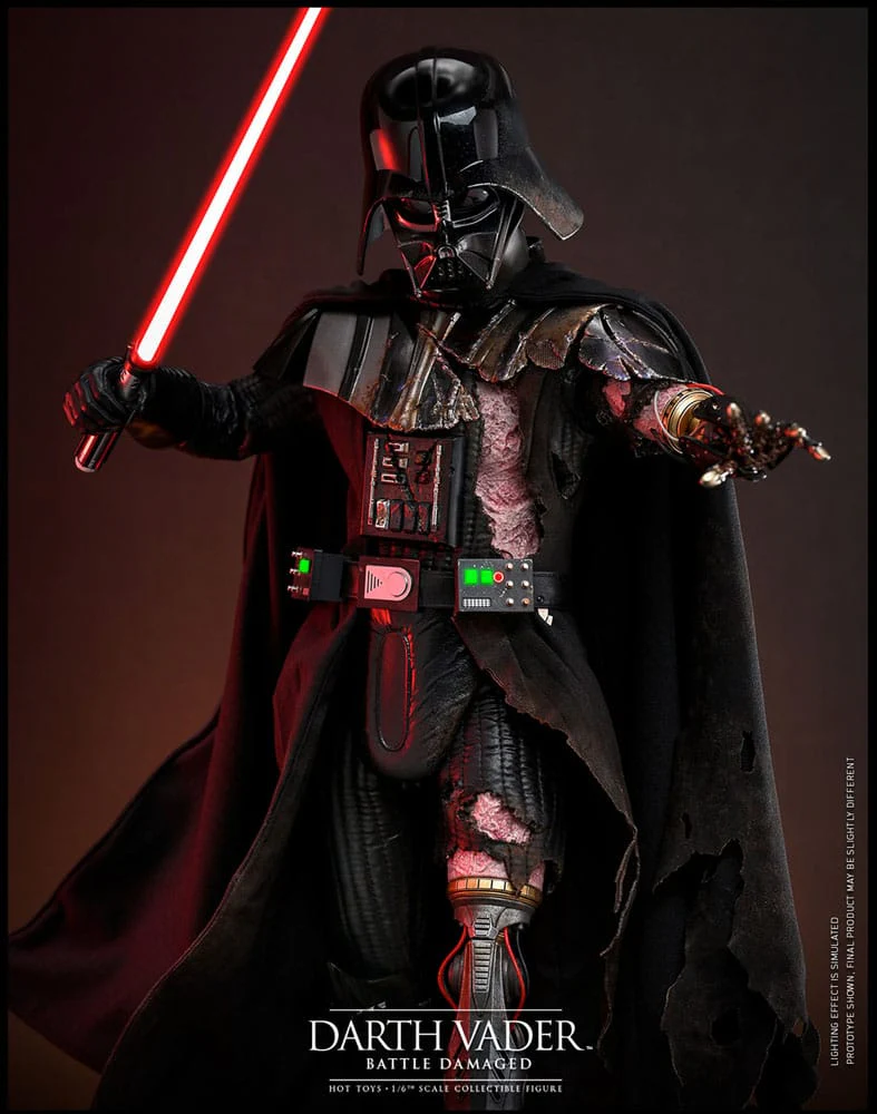 Darth Vader Battle Damaged Star Wars 1/6 Figurka 35 cm - Image 5