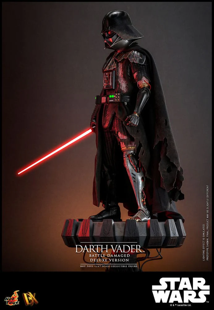 Darth Vader Battle Damaged Star Wars Deluxe Version 1/6 Figurka 35 cm - Image 15