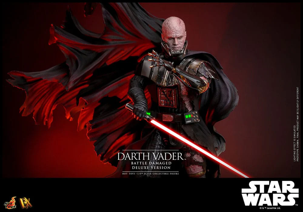 Darth Vader Battle Damaged Star Wars Deluxe Version 1/6 Figurka 35 cm - Image 17
