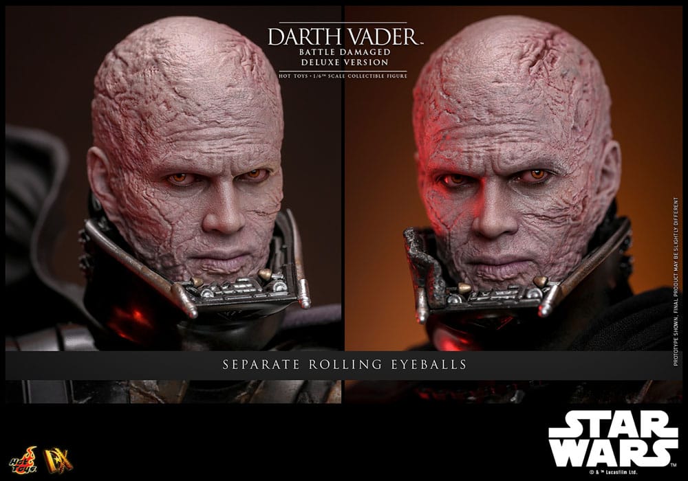 Darth Vader Battle Damaged Star Wars Deluxe Version 1/6 Figurka 35 cm - Image 19
