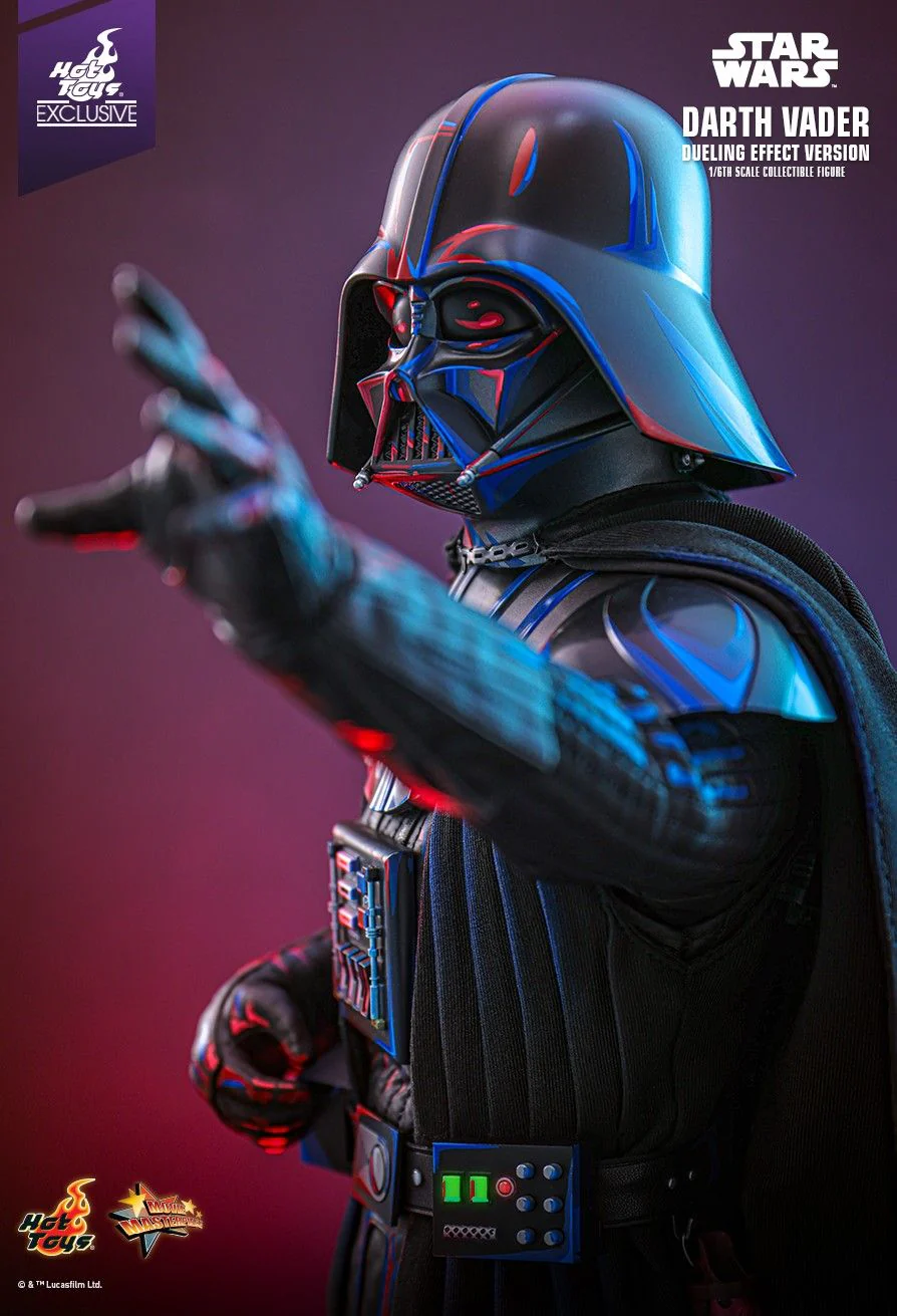 Darth Vader Dueling Effect Version Star Wars Movie Masterpiece 1/6 Hot Toys Exclusive Figurka 35 cm - Image 14