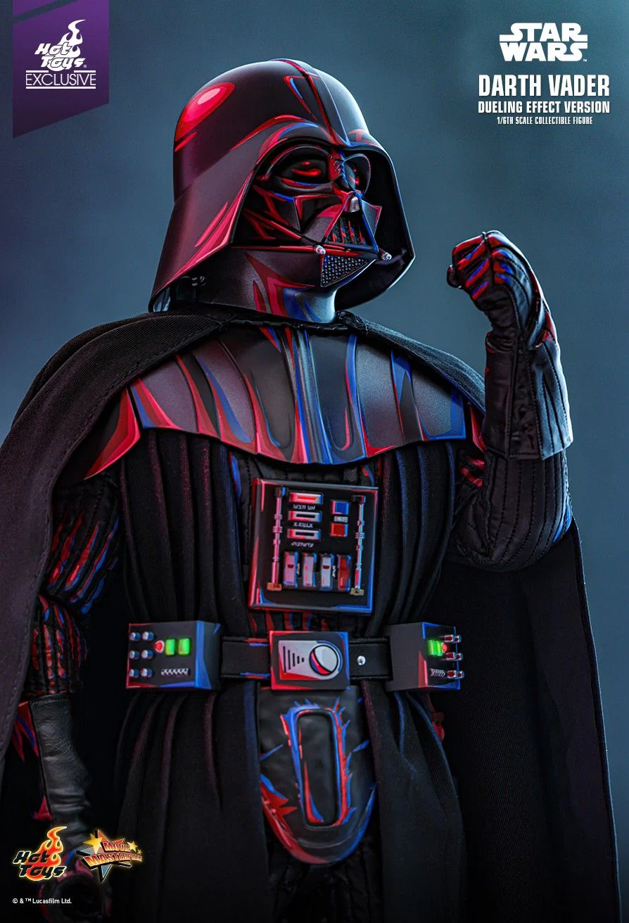 Darth Vader Dueling Effect Version Star Wars Movie Masterpiece 1/6 Hot Toys Exclusive Figurka 35 cm - Image 15