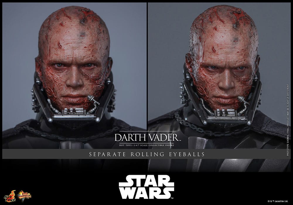 Darth Vader Star Wars: Episode III - Revenge of the Sith Movie Masterpiece 1/6 Figurka 35 cm - Image 17