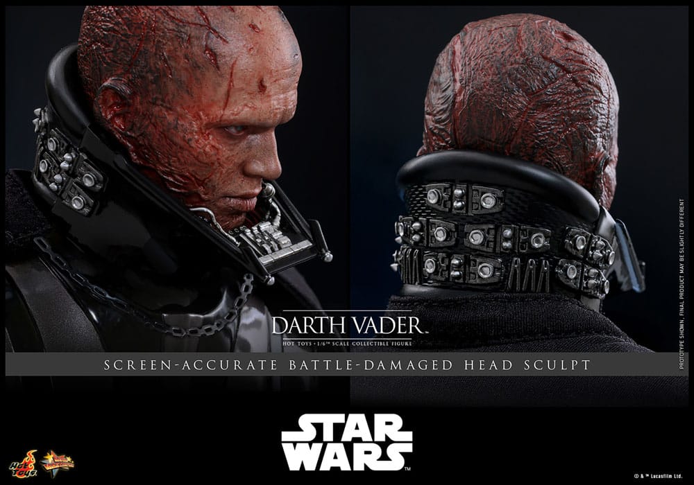 Darth Vader Star Wars: Episode III - Revenge of the Sith Movie Masterpiece 1/6 Figurka 35 cm - Image 18