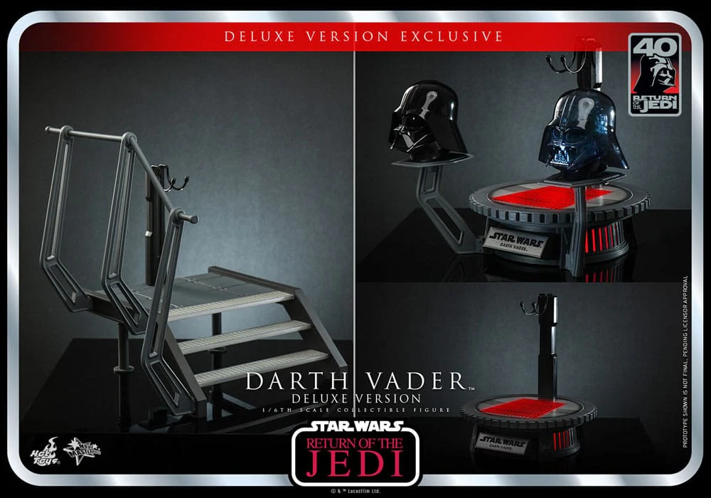 Darth Vader Star Wars: Episode VI 40th Anniversary Deluxe Version 1/6 Figurka 35 cm - Image 21