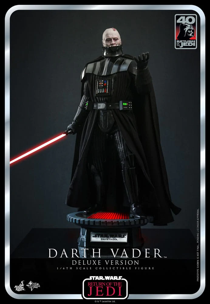 Darth Vader Star Wars: Episode VI 40th Anniversary Deluxe Version 1/6 Figurka 35 cm - Image 8