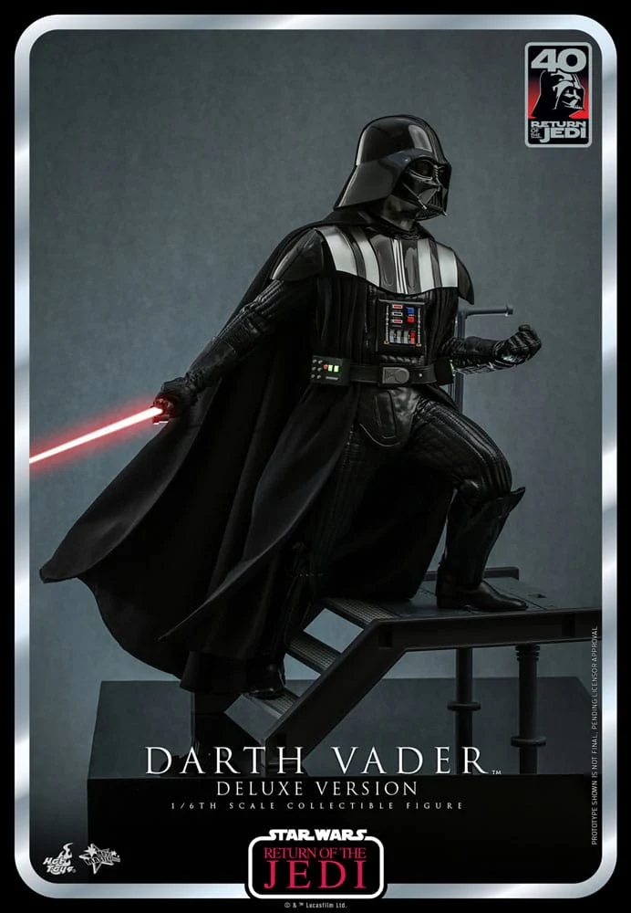 Darth Vader Star Wars: Episode VI 40th Anniversary Deluxe Version 1/6 Figurka 35 cm - Image 9