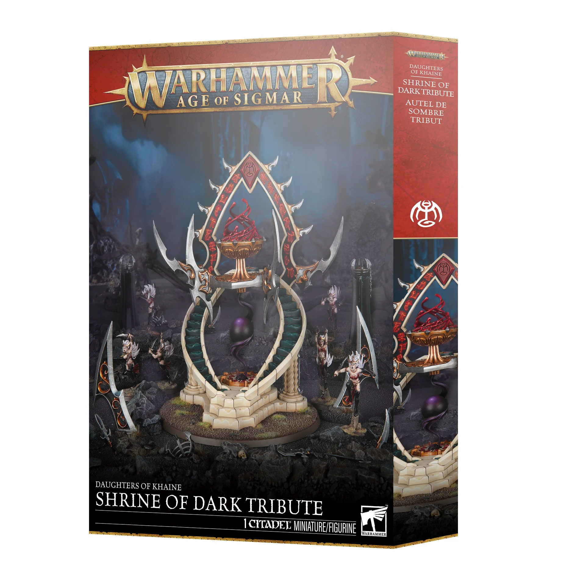 Daughters of Khaine Shrine of Dark Tribute Sceneria Warhammer Age of Sigmar