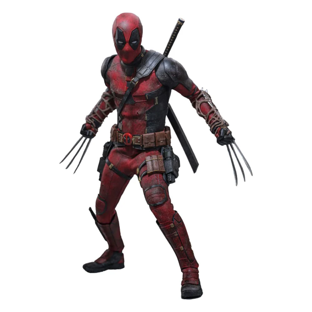 Deadpool Battling Version Marvel Deadpool & Wolverine Movie Masterpiece 1/6 Figurka 31 cm