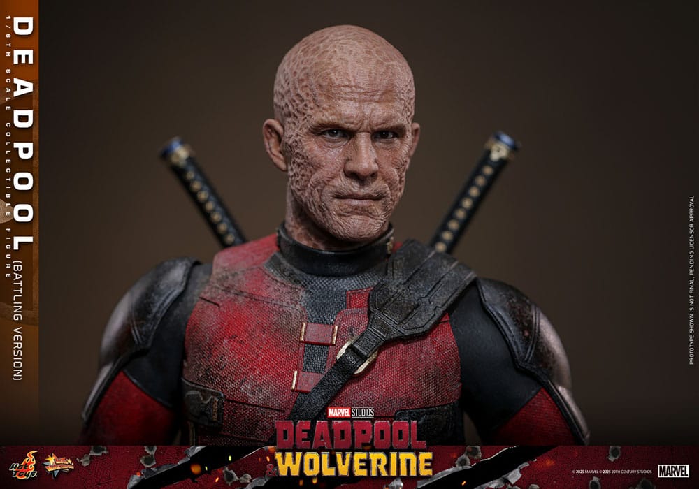 Deadpool Battling Version Marvel Deadpool & Wolverine Movie Masterpiece 1/6 Figurka 31 cm - Image 14