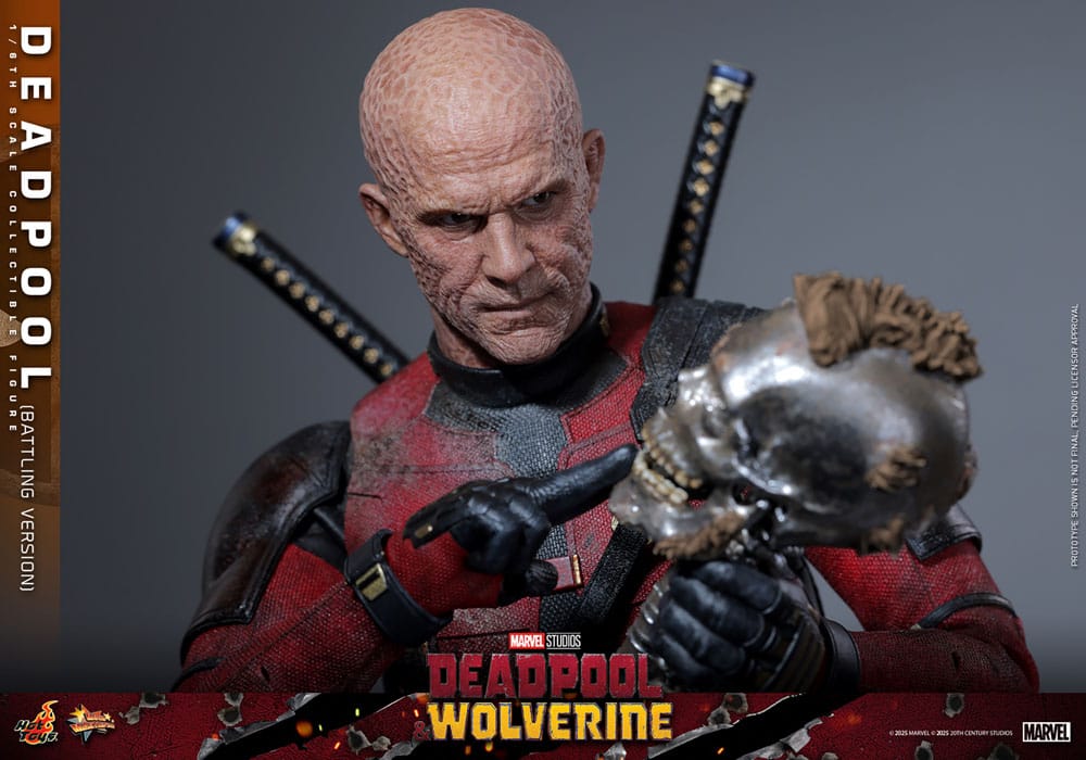 Deadpool Battling Version Marvel Deadpool & Wolverine Movie Masterpiece 1/6 Figurka 31 cm - Image 15