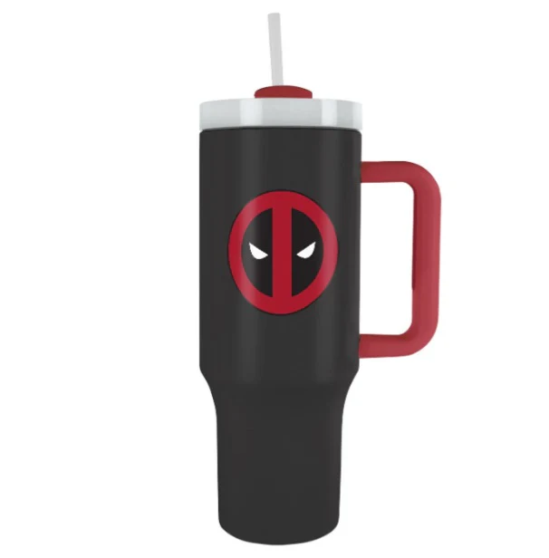 Deadpool Kubek Podróżny Ze Słomką Marvel