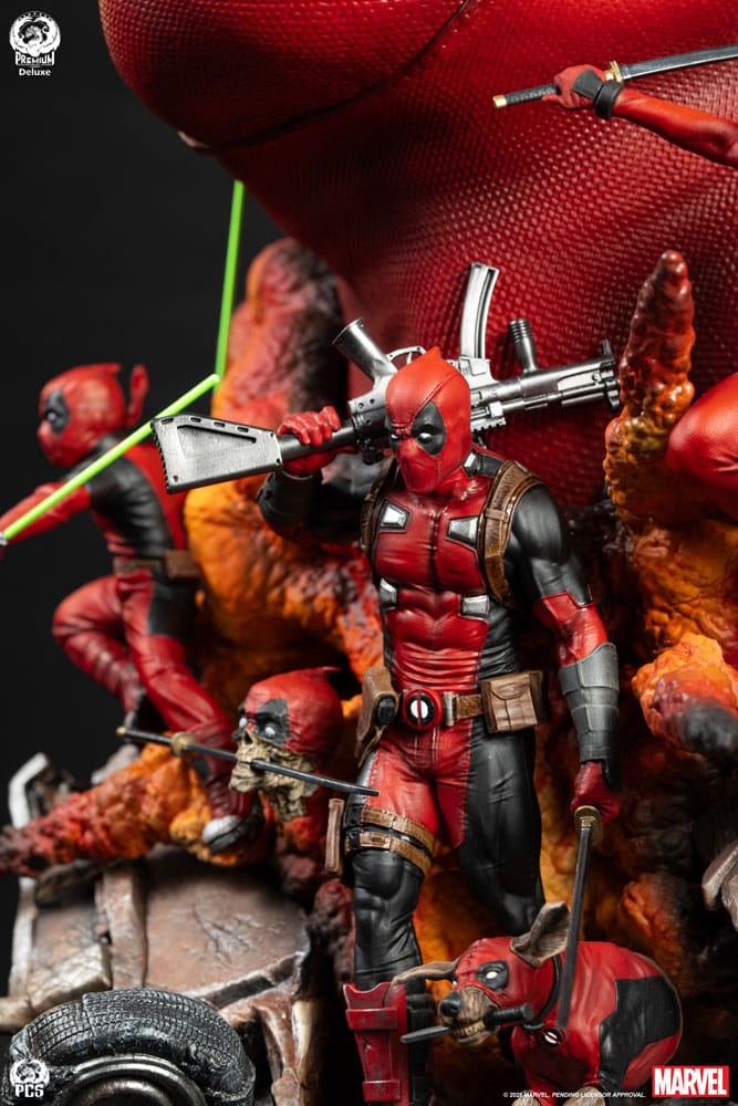 Deadpool Marvel Fine Art Bust Deluxe Edition Figurka 42 cm - Image 17