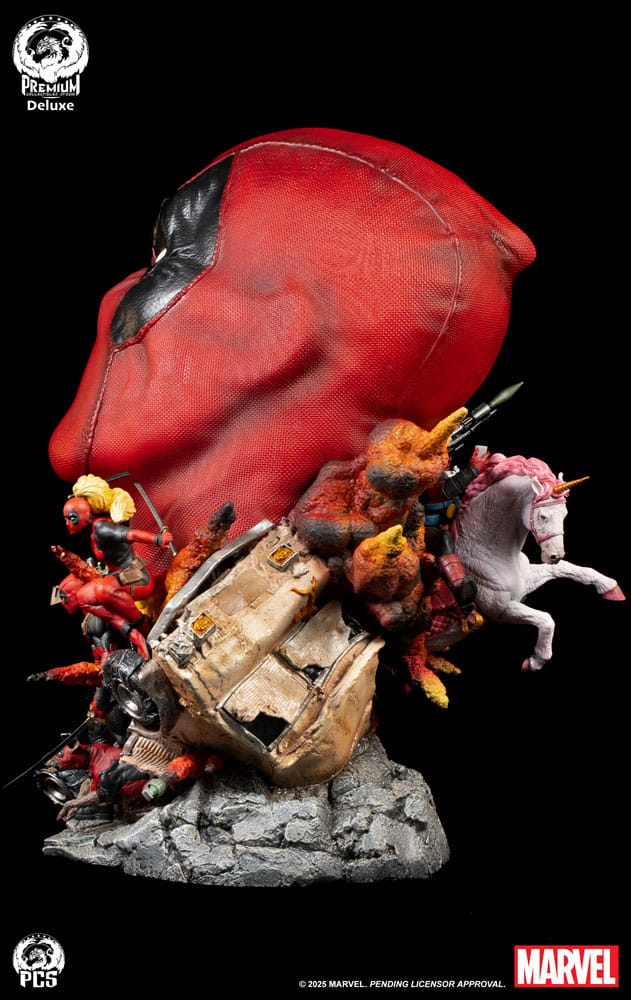 Deadpool Marvel Fine Art Bust Deluxe Edition Figurka 42 cm - Image 6