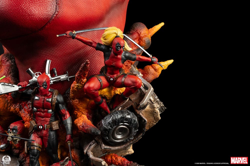 Deadpool Marvel Fine Art Bust Figurka 42 cm - Image 11