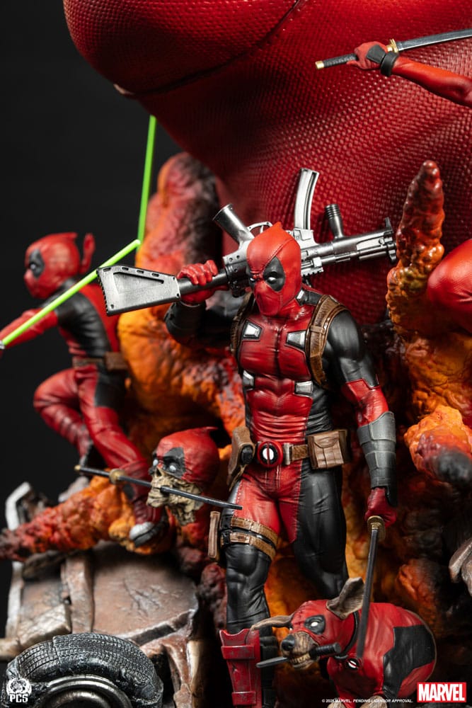 Deadpool Marvel Fine Art Bust Figurka 42 cm - Image 15