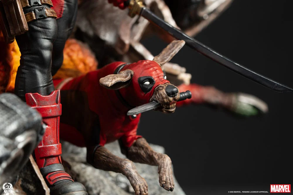 Deadpool Marvel Fine Art Bust Figurka 42 cm - Image 21