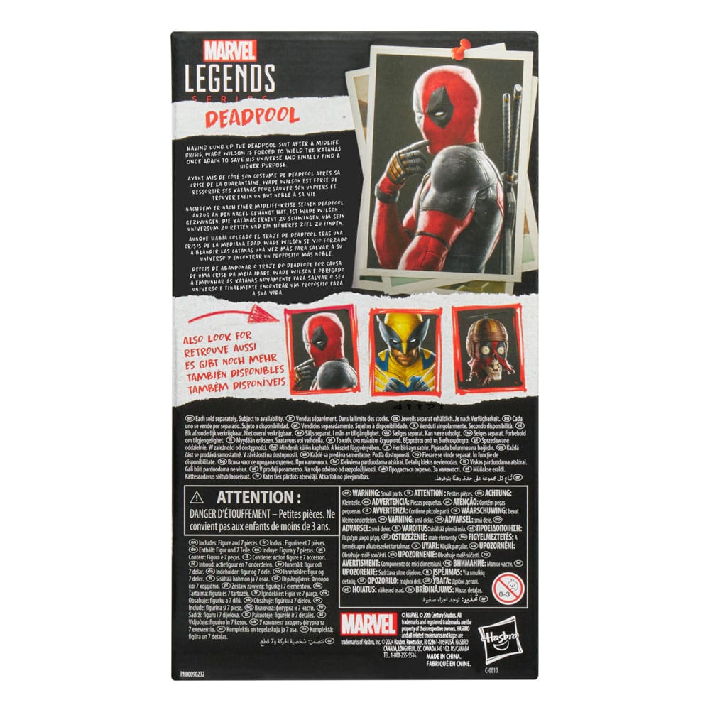 Deadpool Marvel Legends Deadpool & Wolverine Figurka 15 cm - Image 9