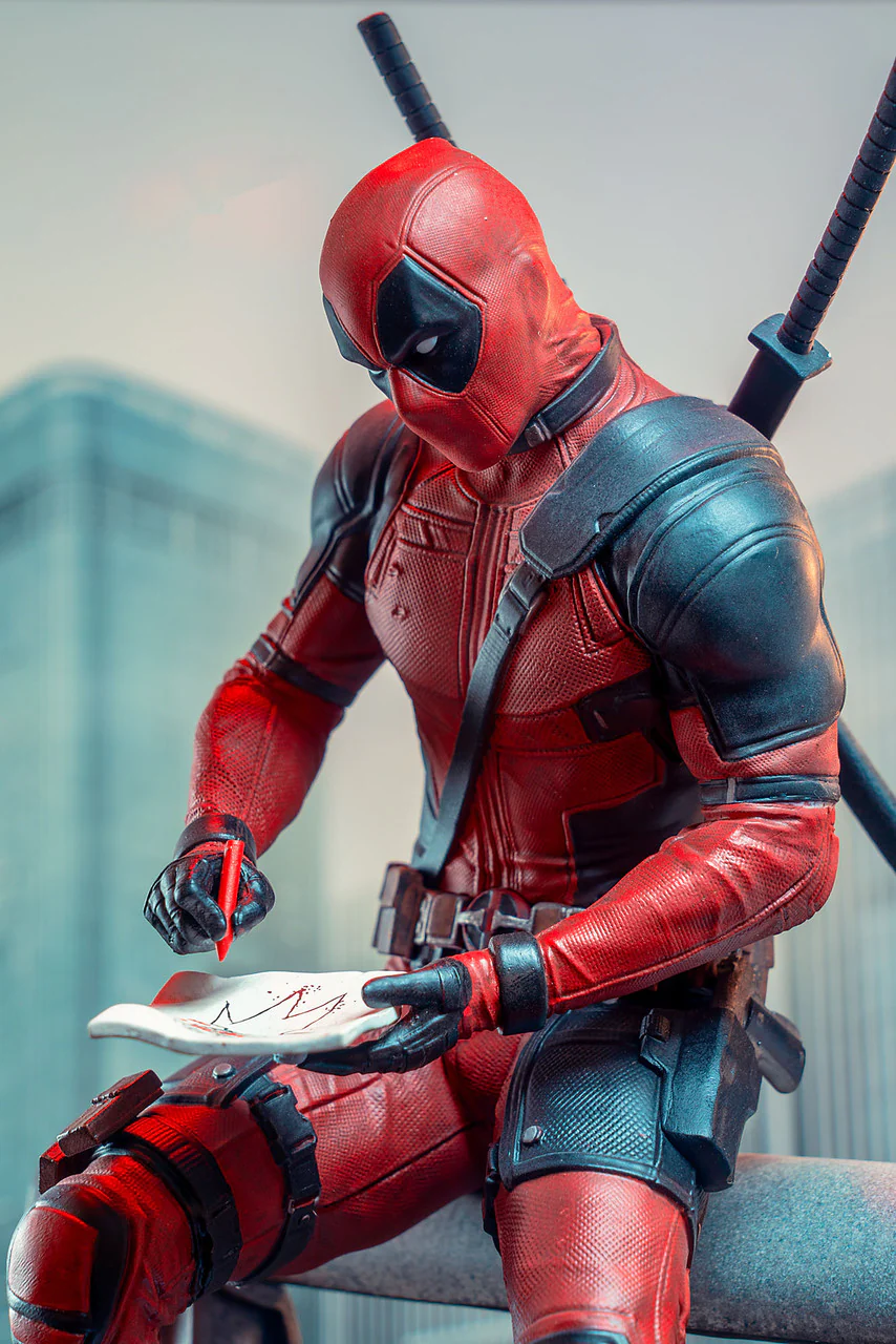 Deadpool Marvel Movie Premier Collection Figurka 25 cm - Image 7