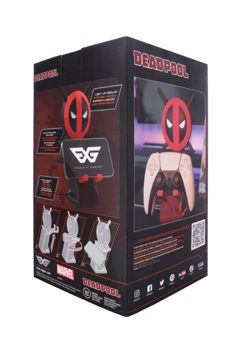 Deadpool Podstawka na Telefon/Pada LED Marvel - Image 8