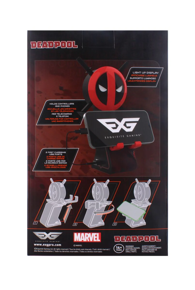Deadpool Podstawka na Telefon/Pada LED Marvel - Image 9