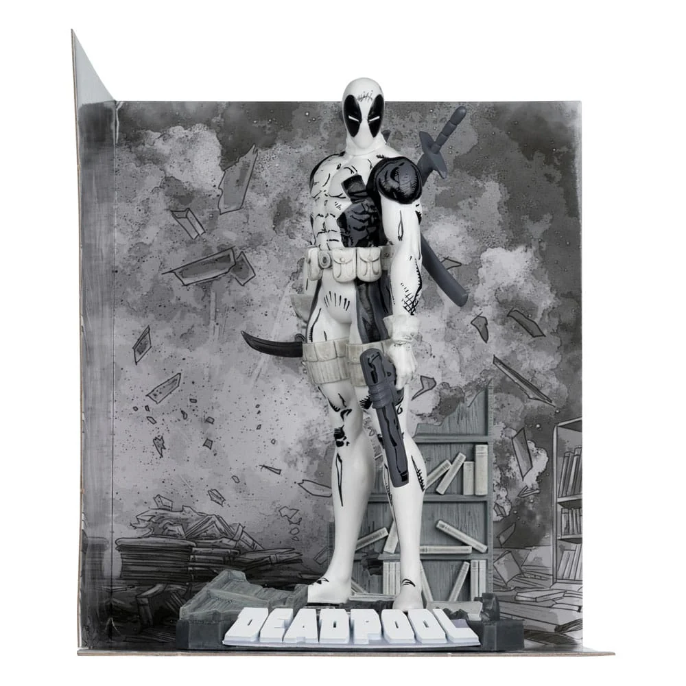 Deadpool The New Mutants #98 Line Art Gold Label Marvel Collection 1/10 Figurka 17 cm - Image 4