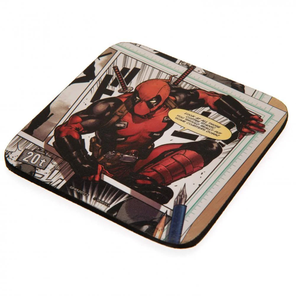 Deadpool Zestaw Prezentowy Kubek + Podkładka + Brelok Marvel - Image 5