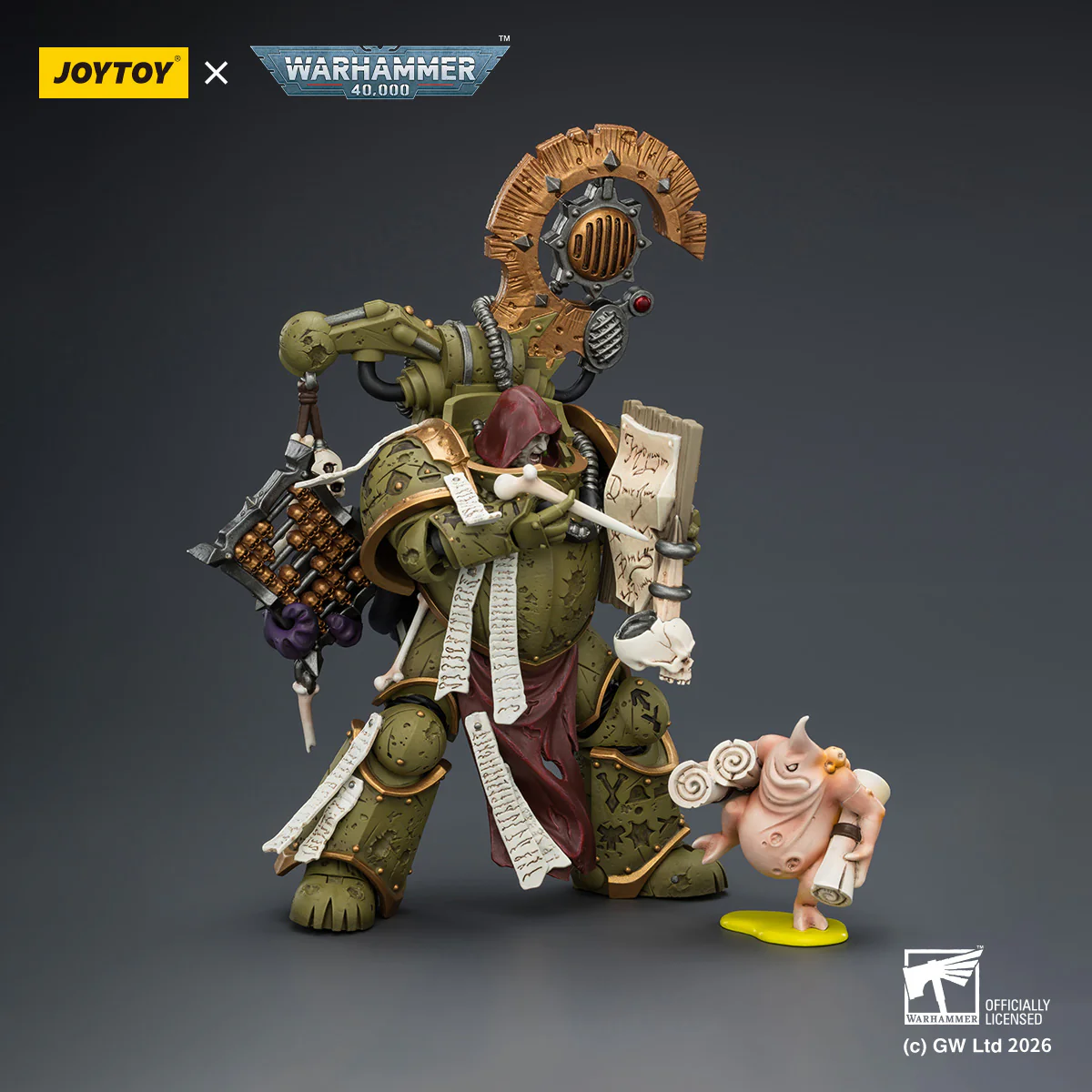 Death Guard Tallyman Warhammer 40k 1/18 Figurka 12 cm - Image 10