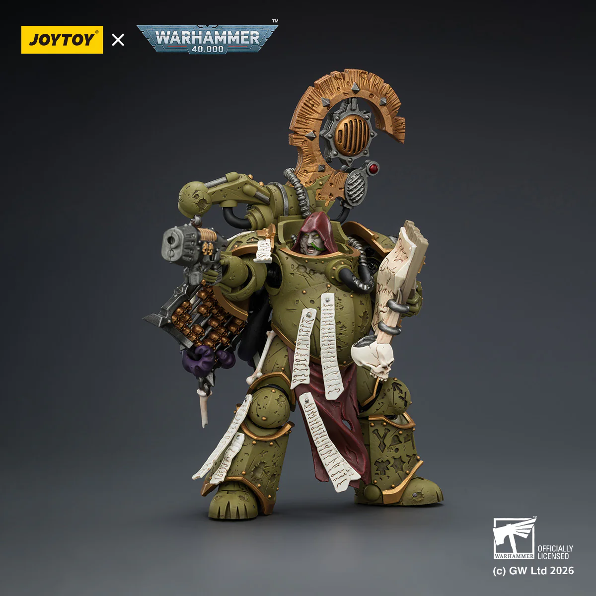Death Guard Tallyman Warhammer 40k 1/18 Figurka 12 cm - Image 11