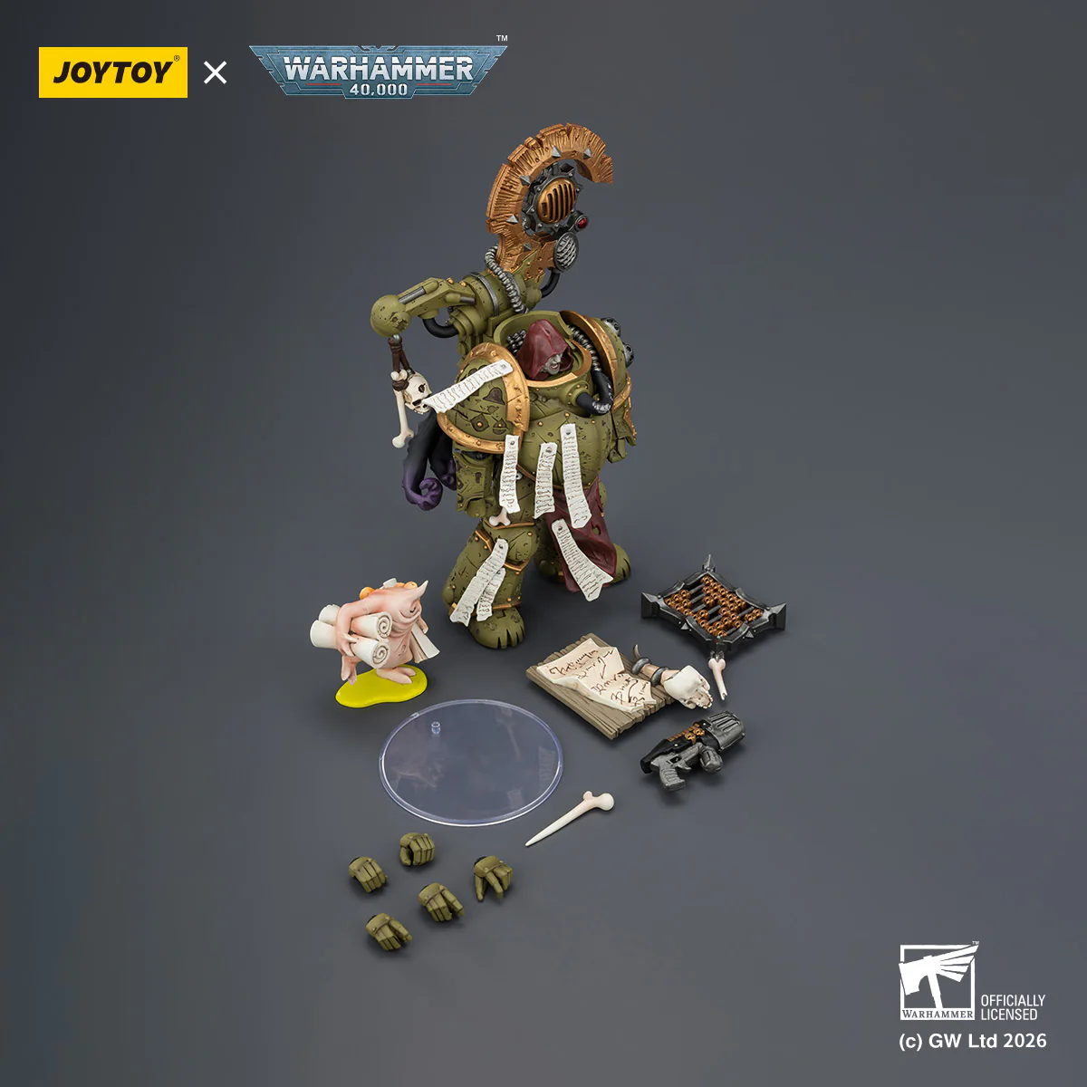 Death Guard Tallyman Warhammer 40k 1/18 Figurka 12 cm - Image 12