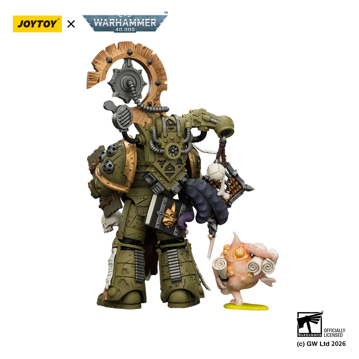 Death Guard Tallyman Warhammer 40k 1/18 Figurka 12 cm - Image 2
