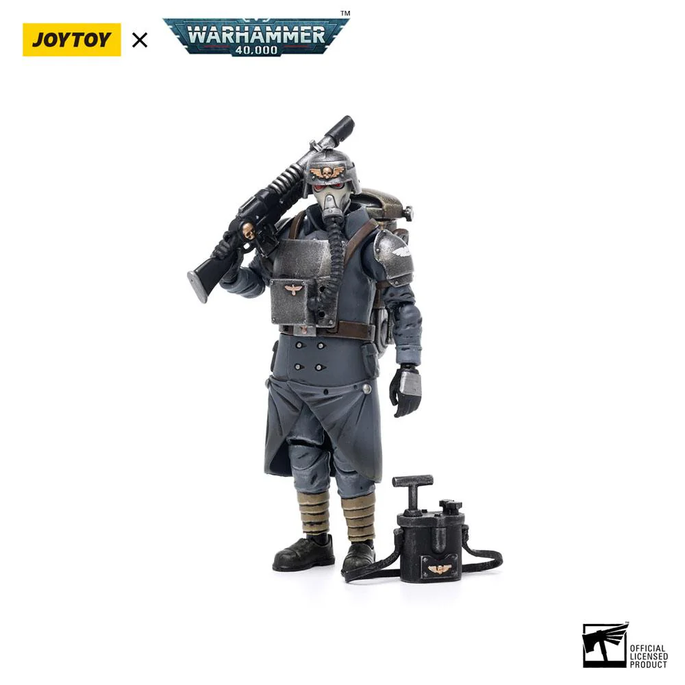 Death Korps of Krieg Veteran Squad Guardsman Demolitions Specialist Warhammer 40k 1/18 Figurka 10 cm
