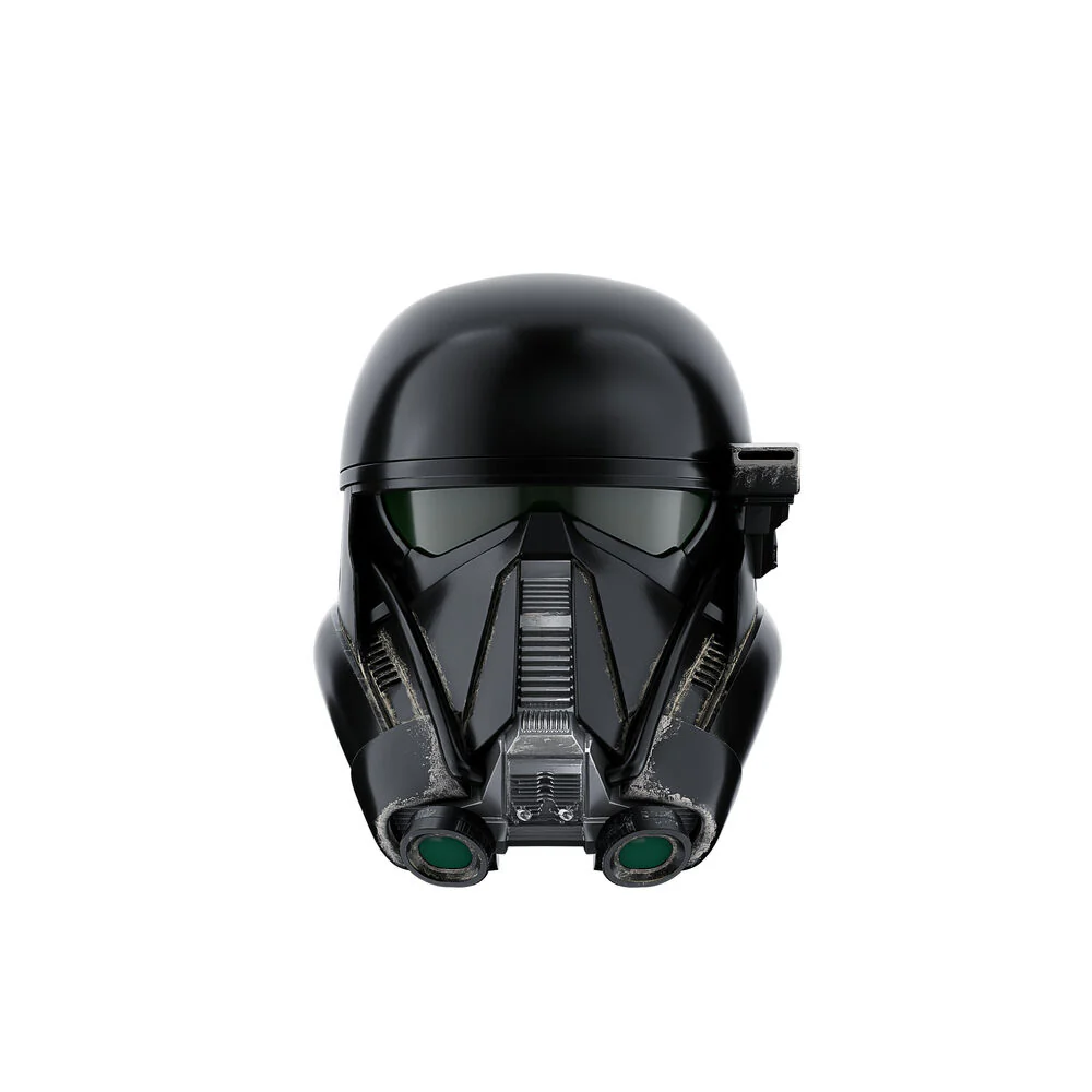 Death Trooper Star Wars Black Series Imperial Electronic Helmet Replika - Image 4