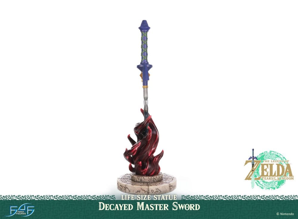 Decayed Master Sword The Legend of Zelda: Tears of the Kingdom Life Size 1/1 Figurka 28 cm - Image 13