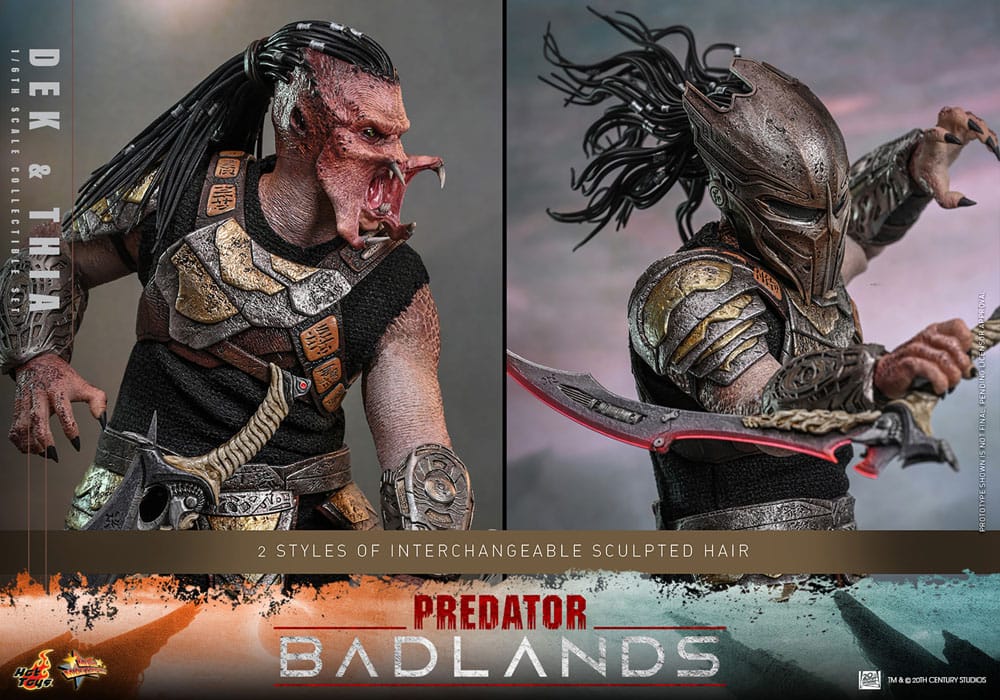 Dek & Thia Predator: Badlands Movie Masterpiece 1/6 Figurka 30 cm - Image 21