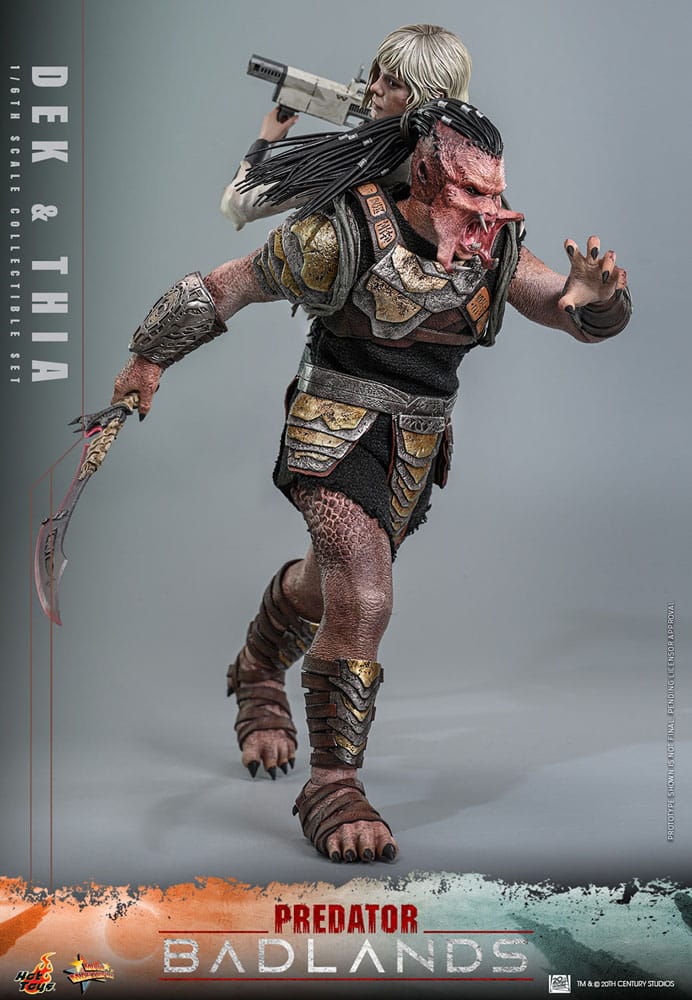 Dek & Thia Predator: Badlands Movie Masterpiece 1/6 Figurka 30 cm - Image 8
