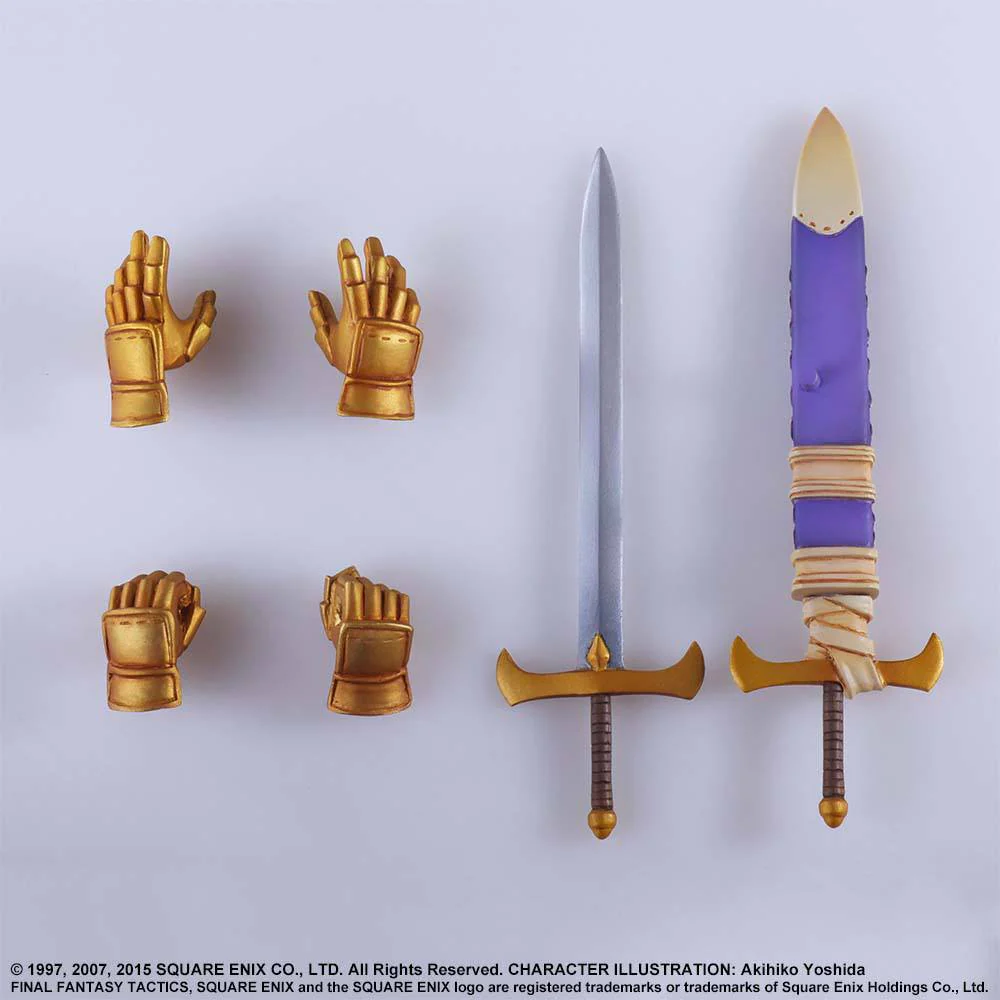 Delita Heiral Final Fantasy Tactics Bring Arts Figurka 14 cm - Image 14