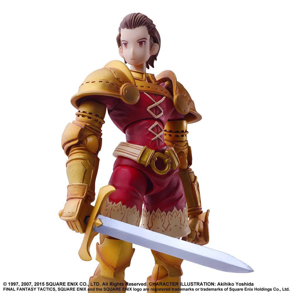 Delita Heiral Final Fantasy Tactics Bring Arts Figurka 14 cm - Image 2