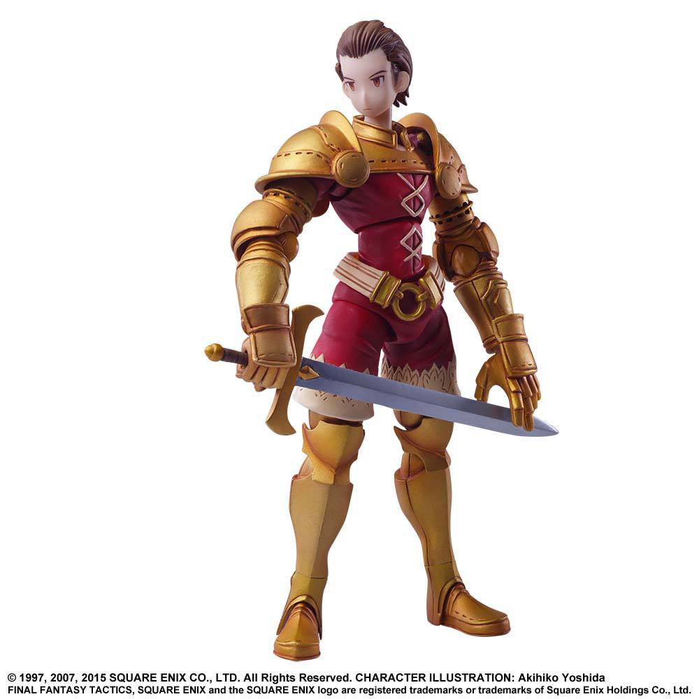 Delita Heiral Final Fantasy Tactics Bring Arts Figurka 14 cm - Image 5